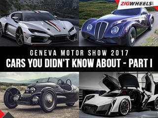 Geneva Motor Show 2017: Cars You Didn't Know About - Part I