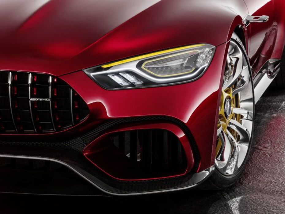 The AMG GT Concept utilises laser headlights