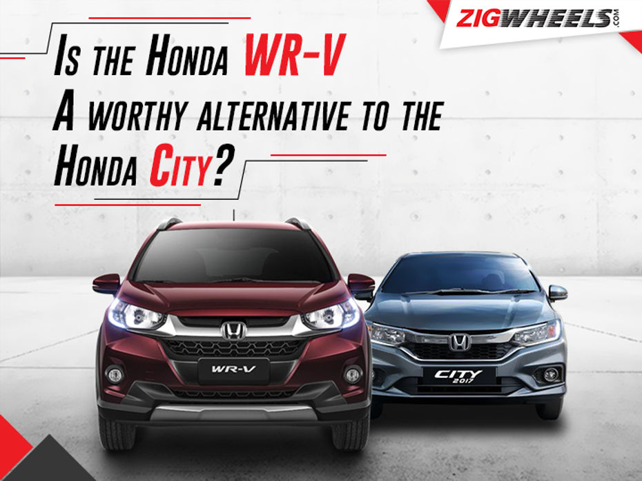 Honda WR-V vs City