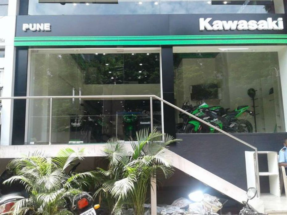 New Kawasaki Showroom