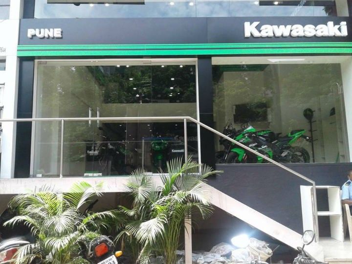 kawasaki showroom banjara hills