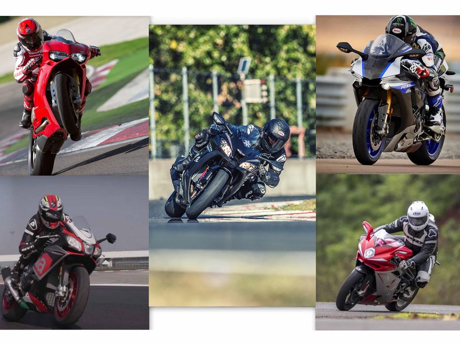 Kawasaki Ninja ZX-10RR vs Aprilia RSV4 RF vs Yamaha R1 M vs MV Agusta F4 RR vs Ducati 1299 Panigale: Spec Comparison Review