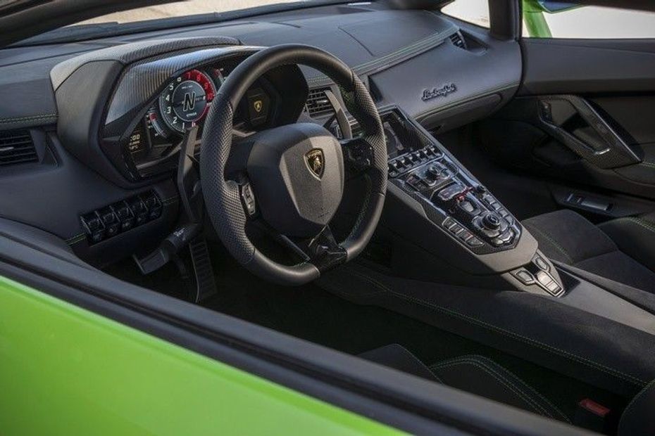 New Aventador S interior