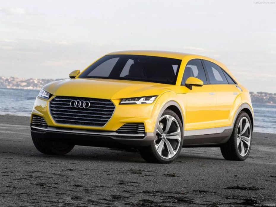 The Q4 is likely to be based on Audi TT Offroad Concept