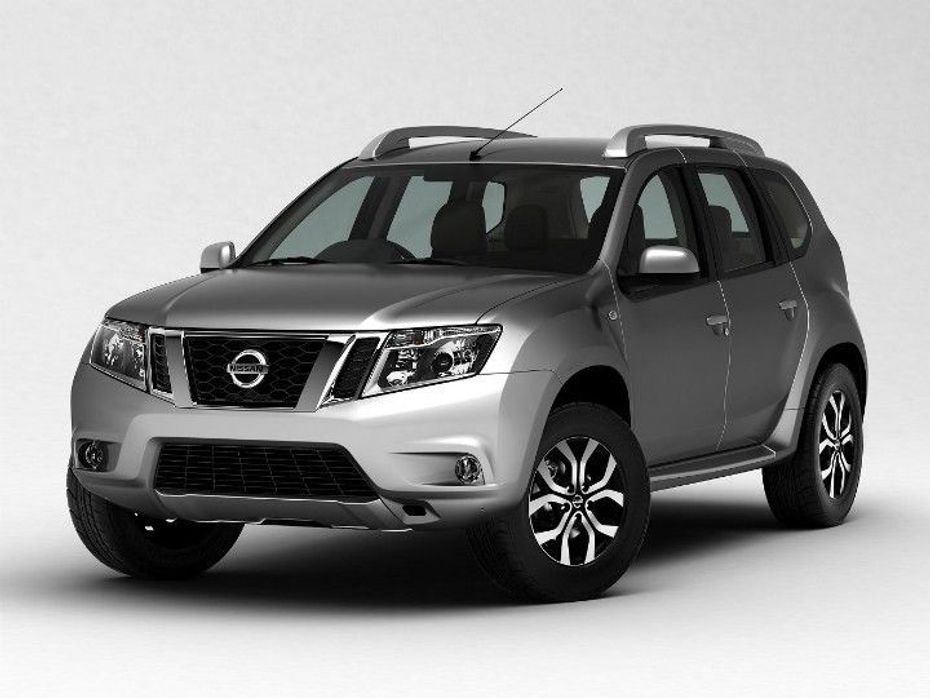 The new Terrano may get daytime running lights to go with its headlamps