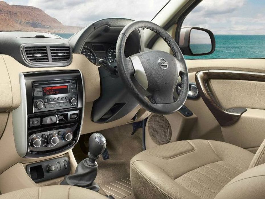 The interior of Terrano is in need of an immediate change