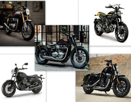 Retro modern bikes sold in India