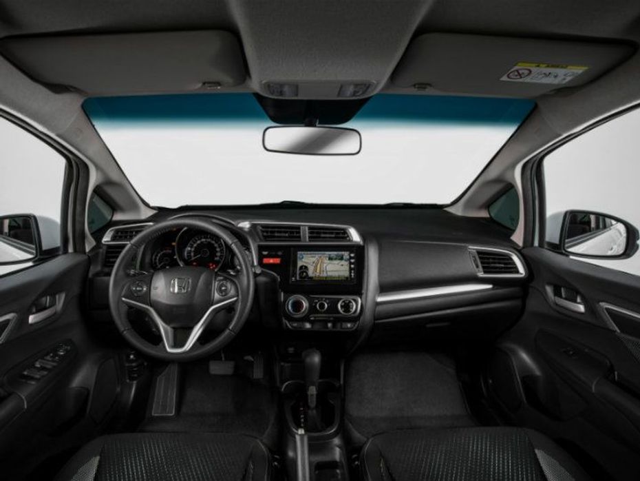 The interior of WR-V is a lot like that of Jazz
