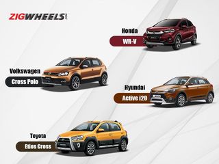 Honda WR-V vs Hyundai Active i20 vs Volkswagen Cross Polo vs Toyota Etios Cross: Comprehensive Comparison