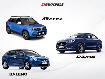 Maruti Suzuki Dzire vs Baleno vs Brezza