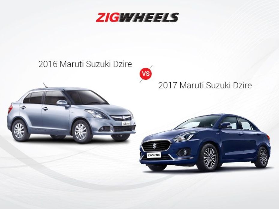 Maruti Suzuki Dzire Old vs New