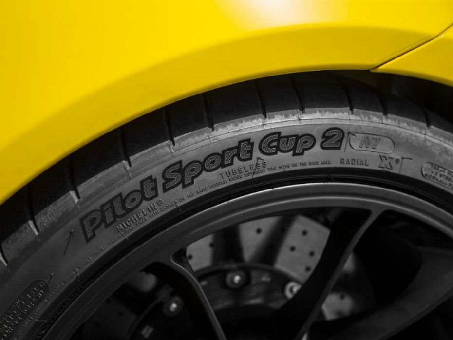 Running on Michelin Pilot Sport2 tyres