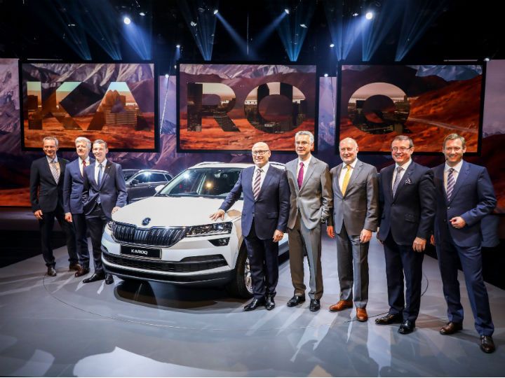 Skoda Karoq Makes World Premier Skoda Karoq Makes World Premier