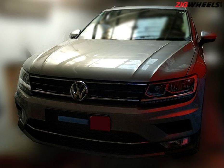 Volkswagen Tiguan Spied