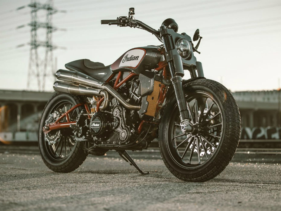 2017 EICMA: Indian Scout FTR1200 Concept Unveiled