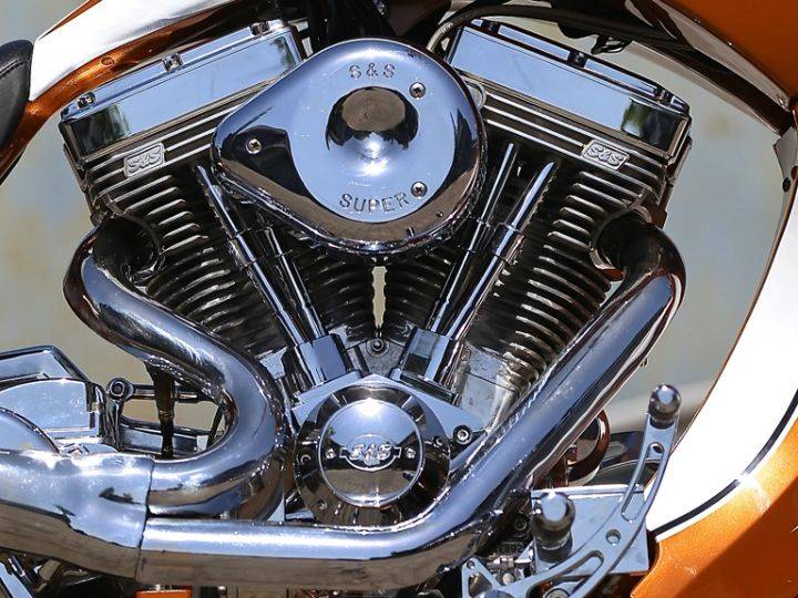 chopper bike engine