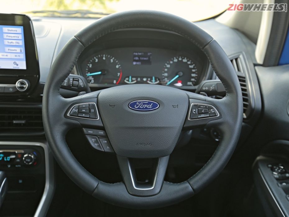 Ford EcoSport Facelift Steering