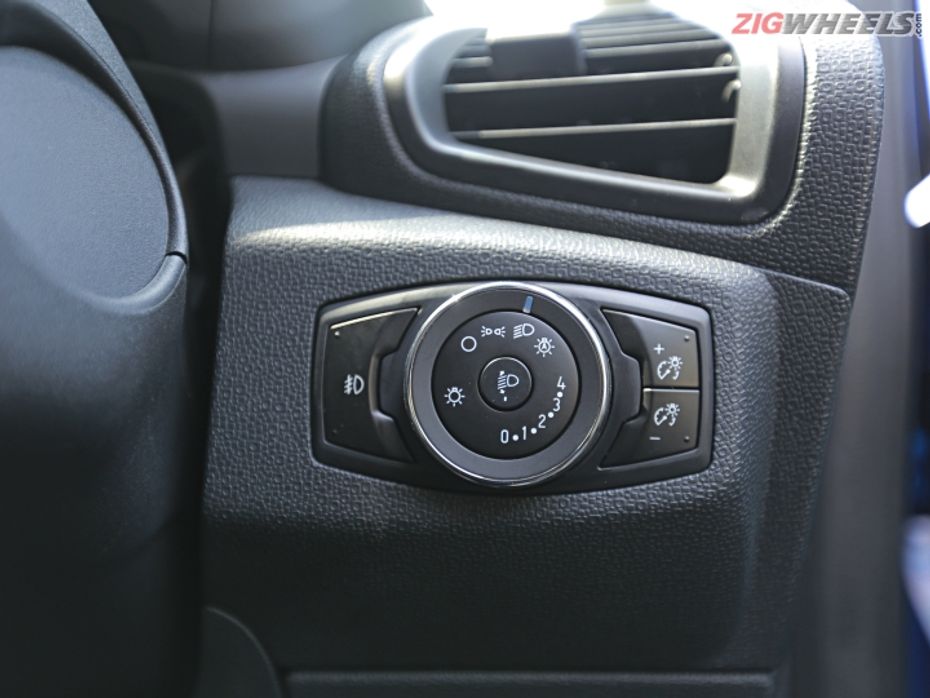 Ford EcoSport Facelift AC Controls