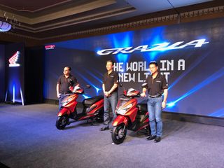 Honda Grazia Launched At Rs 57,897