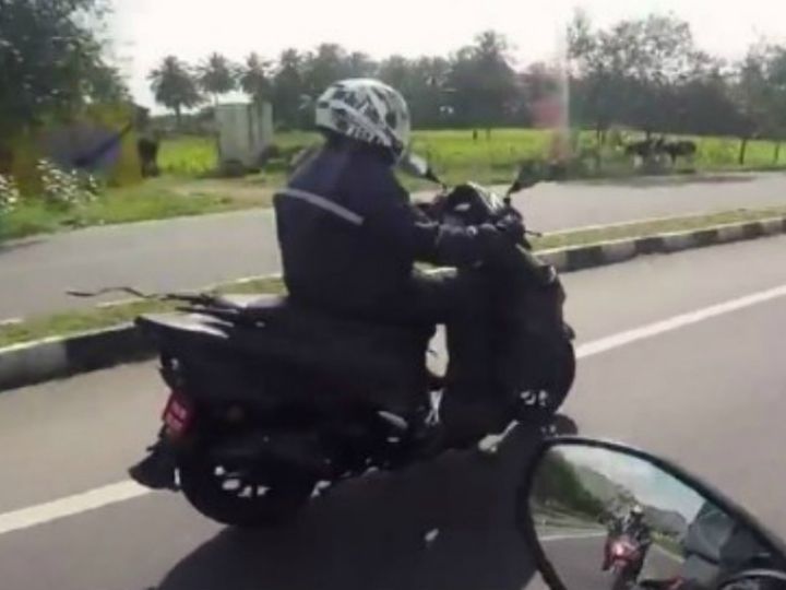 More Details Of New TVS Scooter Emerge