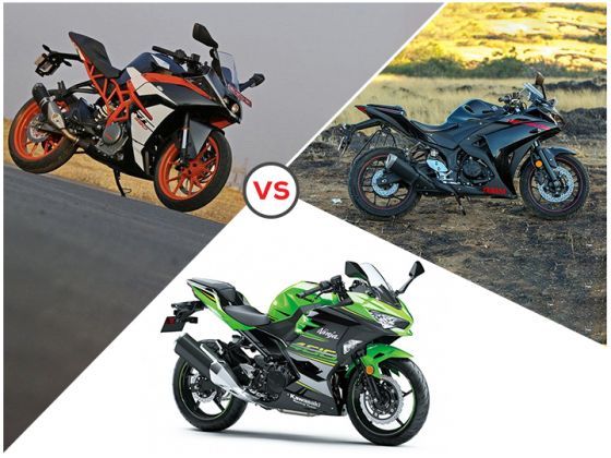 Kawasaki Ninja 400 vs RC 390 vs Yamaha R3: Spec Comparison - ZigWheels