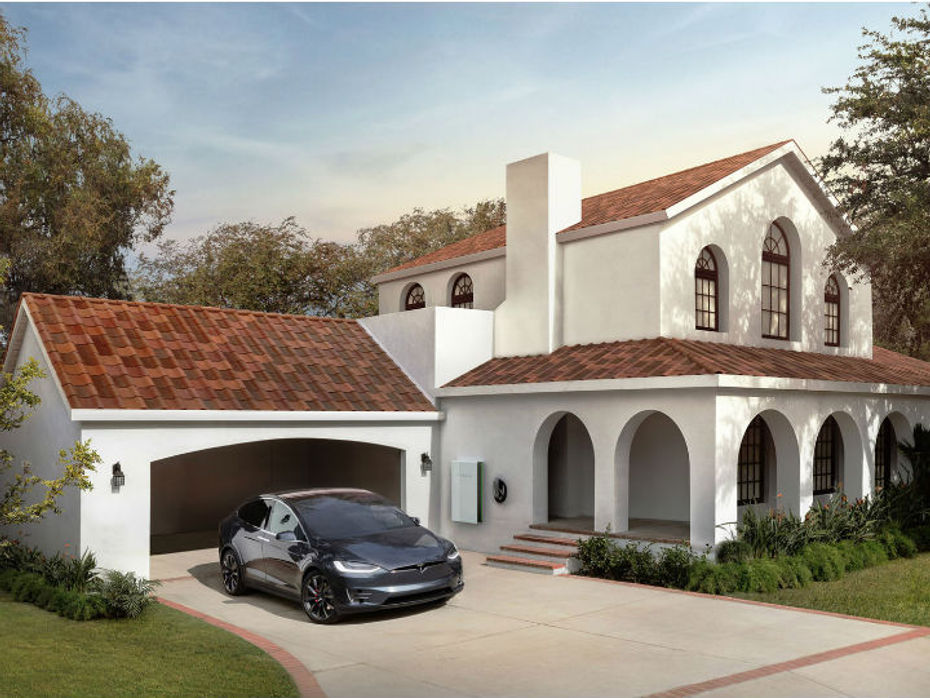 Tesla Solar-Powered Home