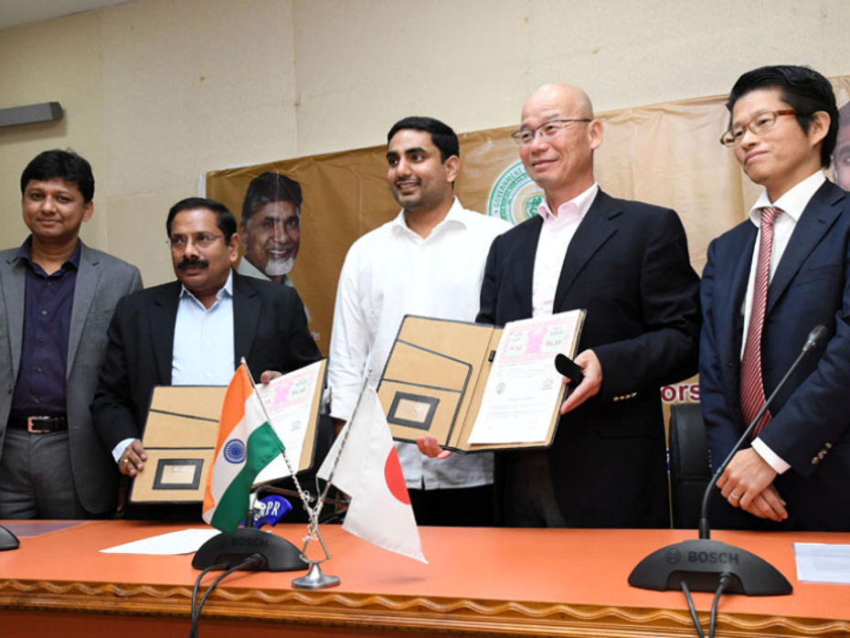 Toyota Signs MoU With AP Govt