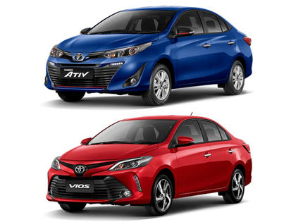 Toyota Vios And Toyota Yaris Ativ