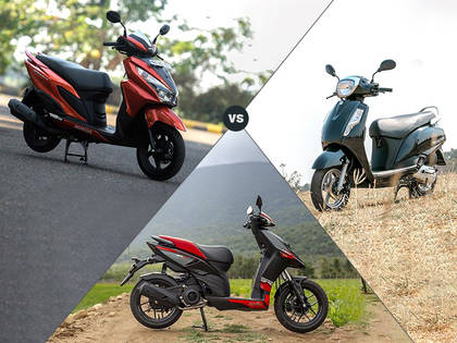 Honda Grazia vs Suzuki Access 125 vs Aprilia SR 150: Spec Comparison