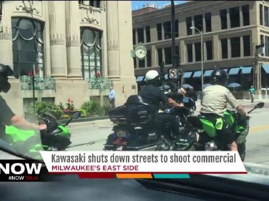 Kawasaki Ninja 400 Spotted Filming