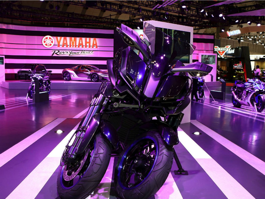 MWT-9 is the 2nd three wheeler by Yamaha after the Tricity