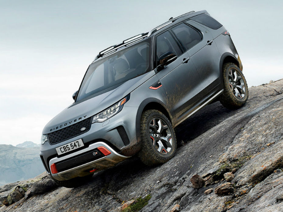 The Land Rover Discovery SVX
