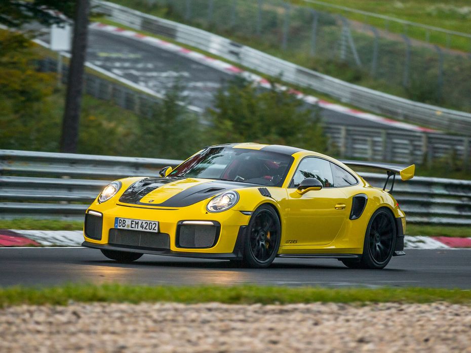 Porsche GT2 RS At Nurburgring Nordschleife