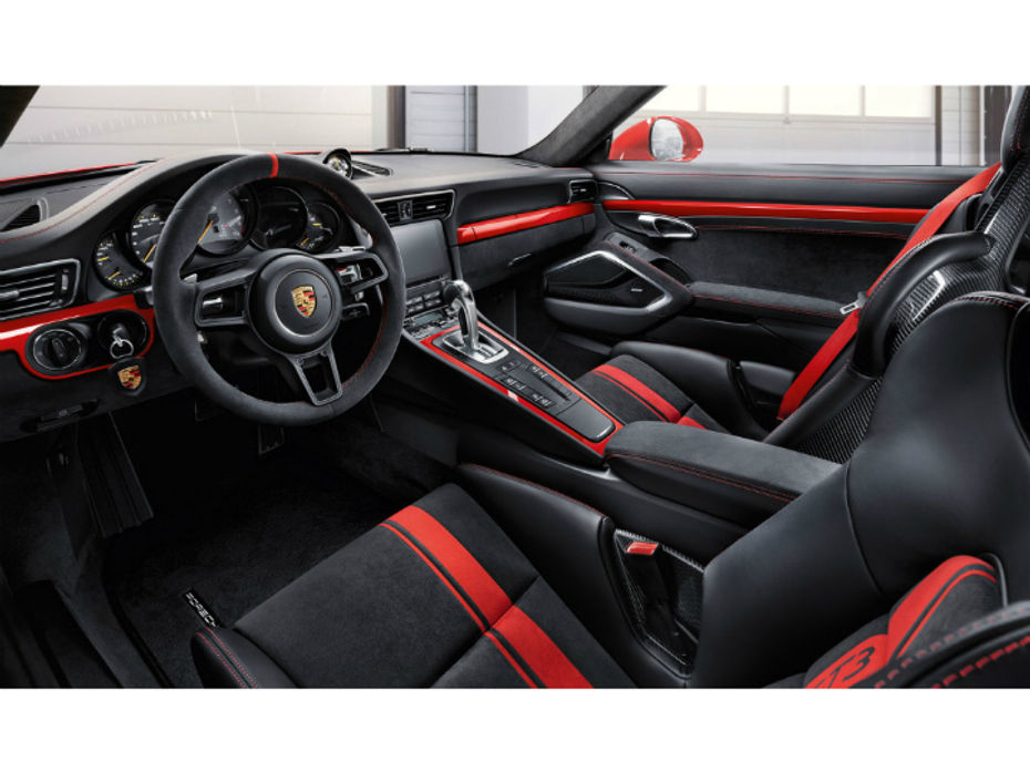 Porsche 911 GT3 interiors