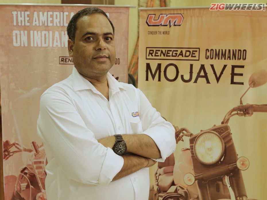 Interview With Rajeev Mishra, CEO, UM Motorcycles India