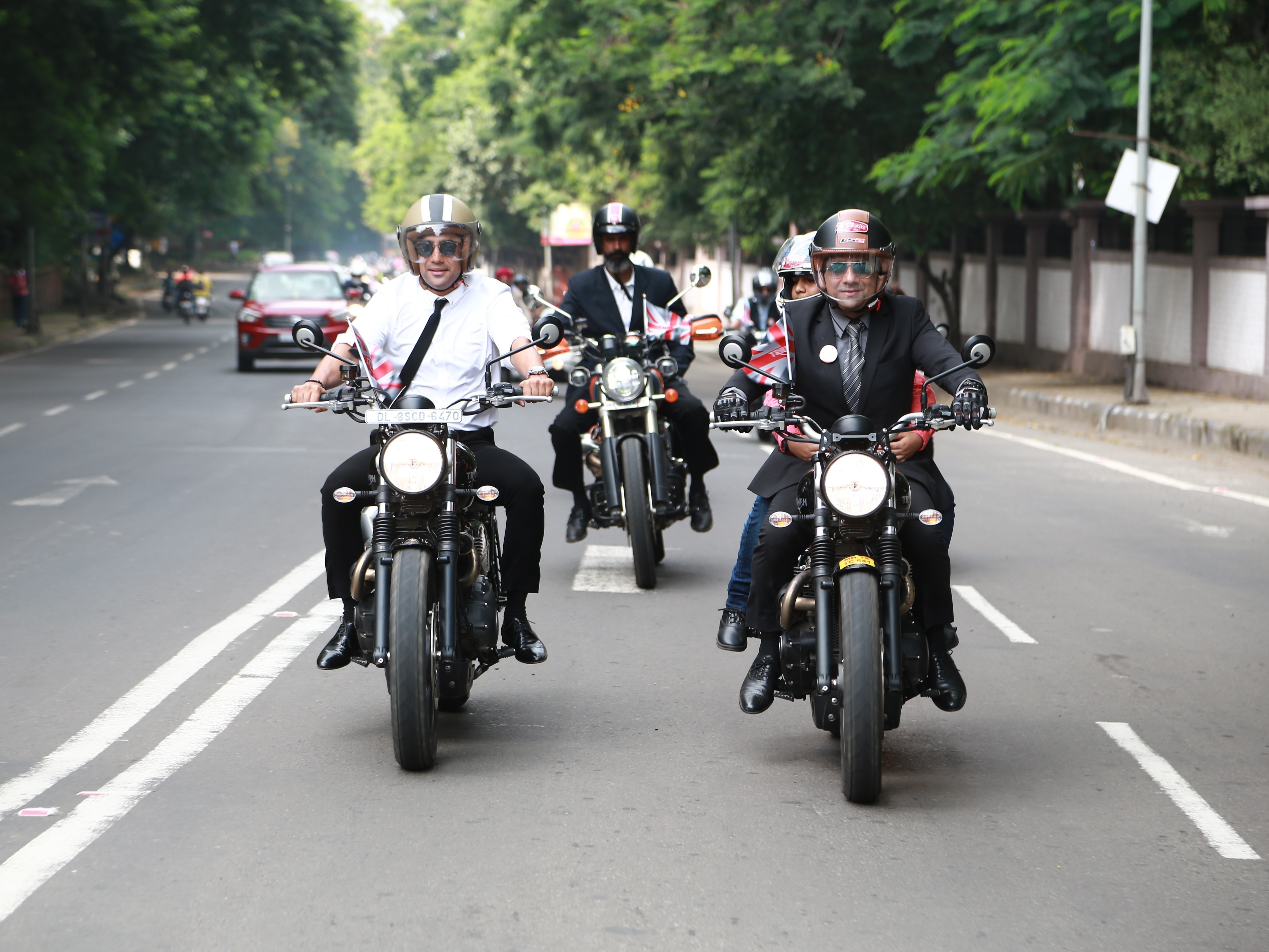 triumph gentleman's ride