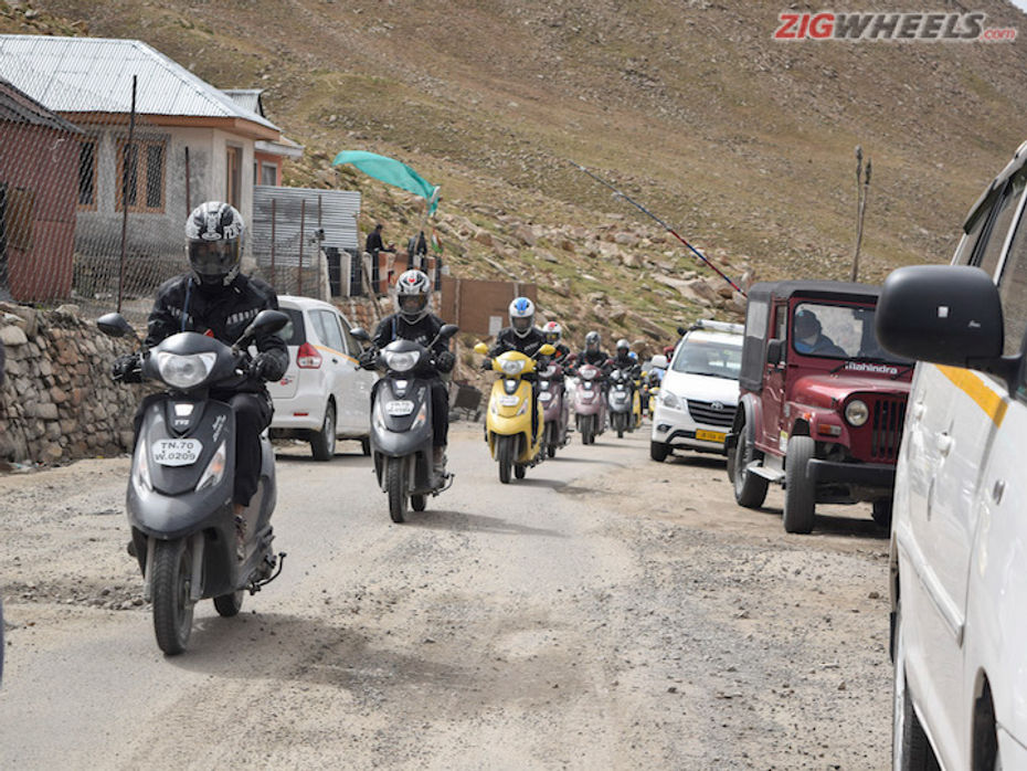 TVS Zest 110 Himalayan High Season 3