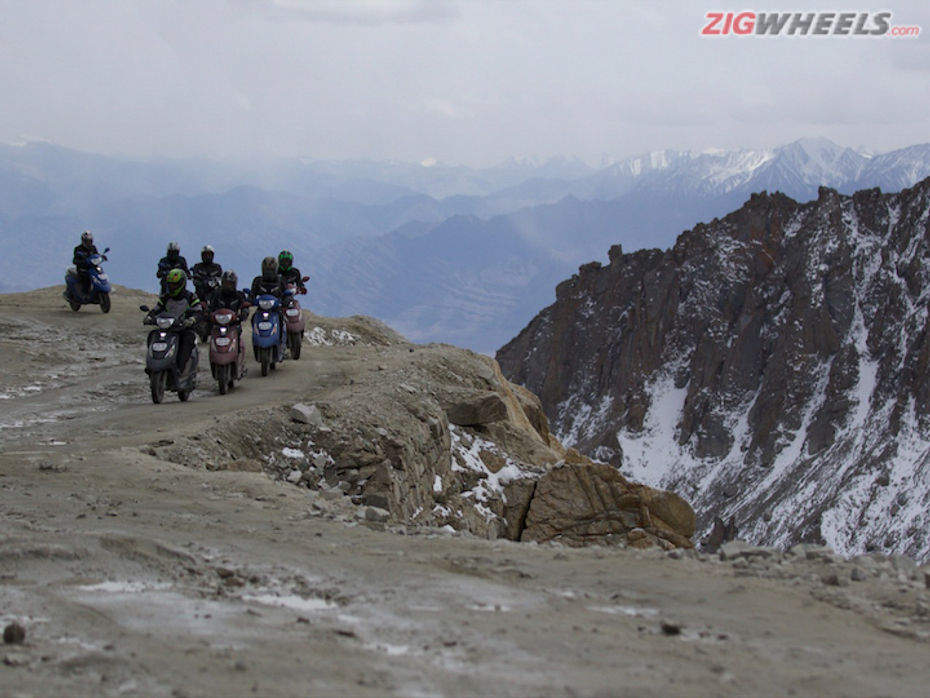 TVS Zest 110 Himalayan High Season 3