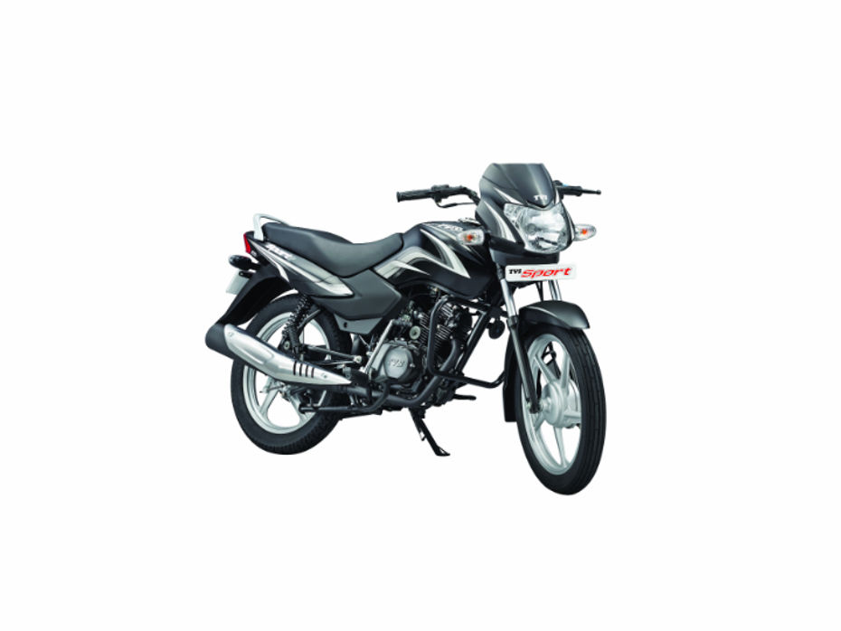 TVS Sport Silver Alloy Edition Launched