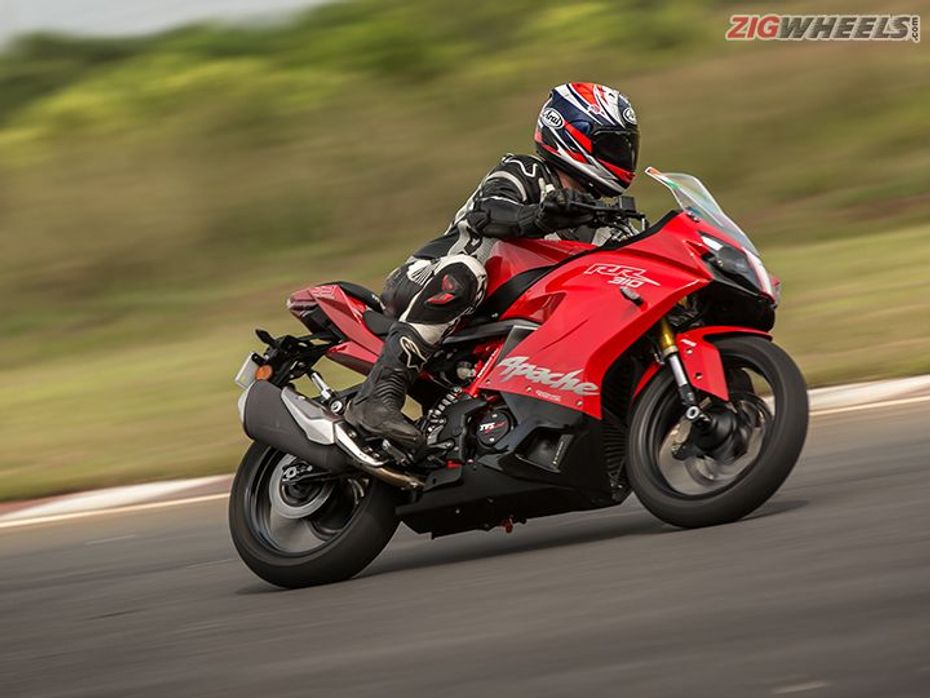 TVS To Launch Suspension Kit For Apache RR 310