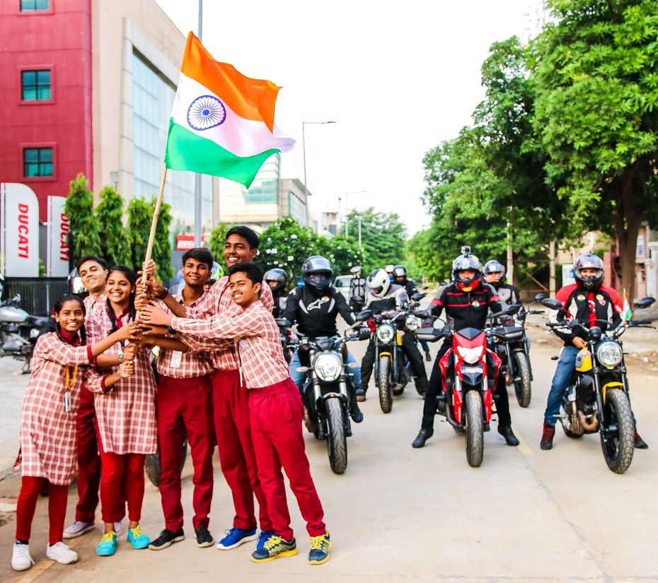 Ducati India Concludes Its First Independence Day Ride