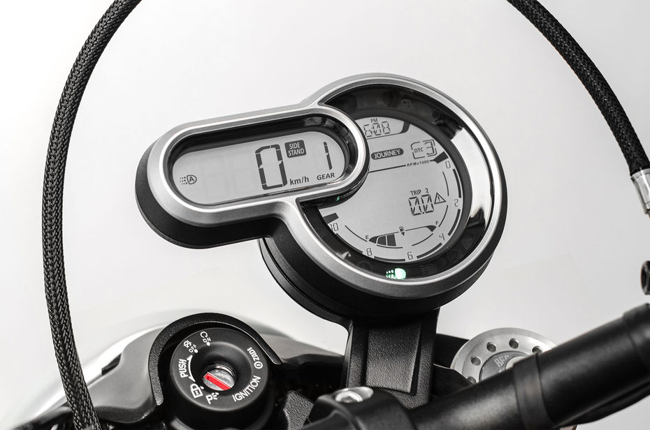 Ducati Scrambler 1100 instrumentation