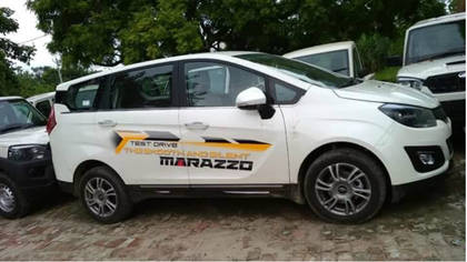 Mahindra Marazzo Spied Undisguised