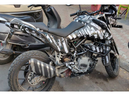 KTM 390 Adventure spotted testing in India