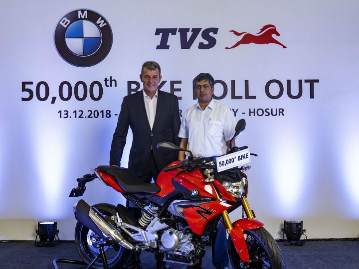 50000th BMW G310R