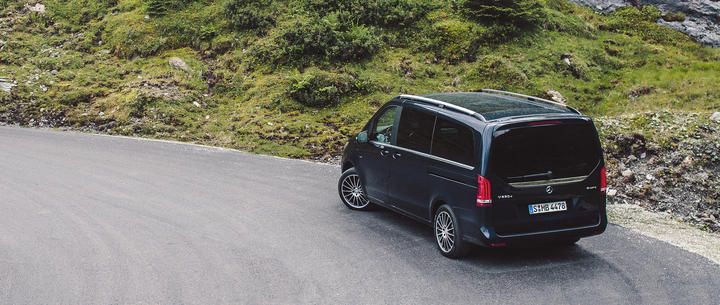 merc vclass rear merc vclass rear