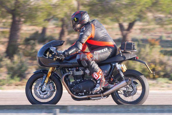 More Focused 2019 Triumph Thruxton R Spied Testing