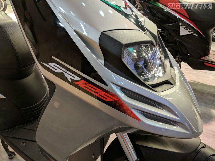 Aprilia SR 125 Unveiled At Auto Expo 2018