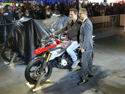 BMW G 310 GS Unveiled At Auto Expo 2018 - ZigWheels