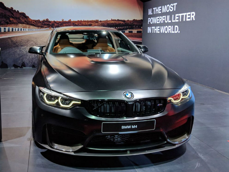 BMW M4 Coupe Launched At Auto Expo 2018